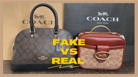 how to tell a real coach bag from fake|knockoff coach purses with wallets.